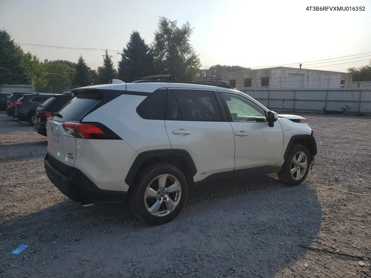 2021 Toyota Rav4 Xle Premium VIN: 4T3B6RFVXMU016352 Lot: 68924804