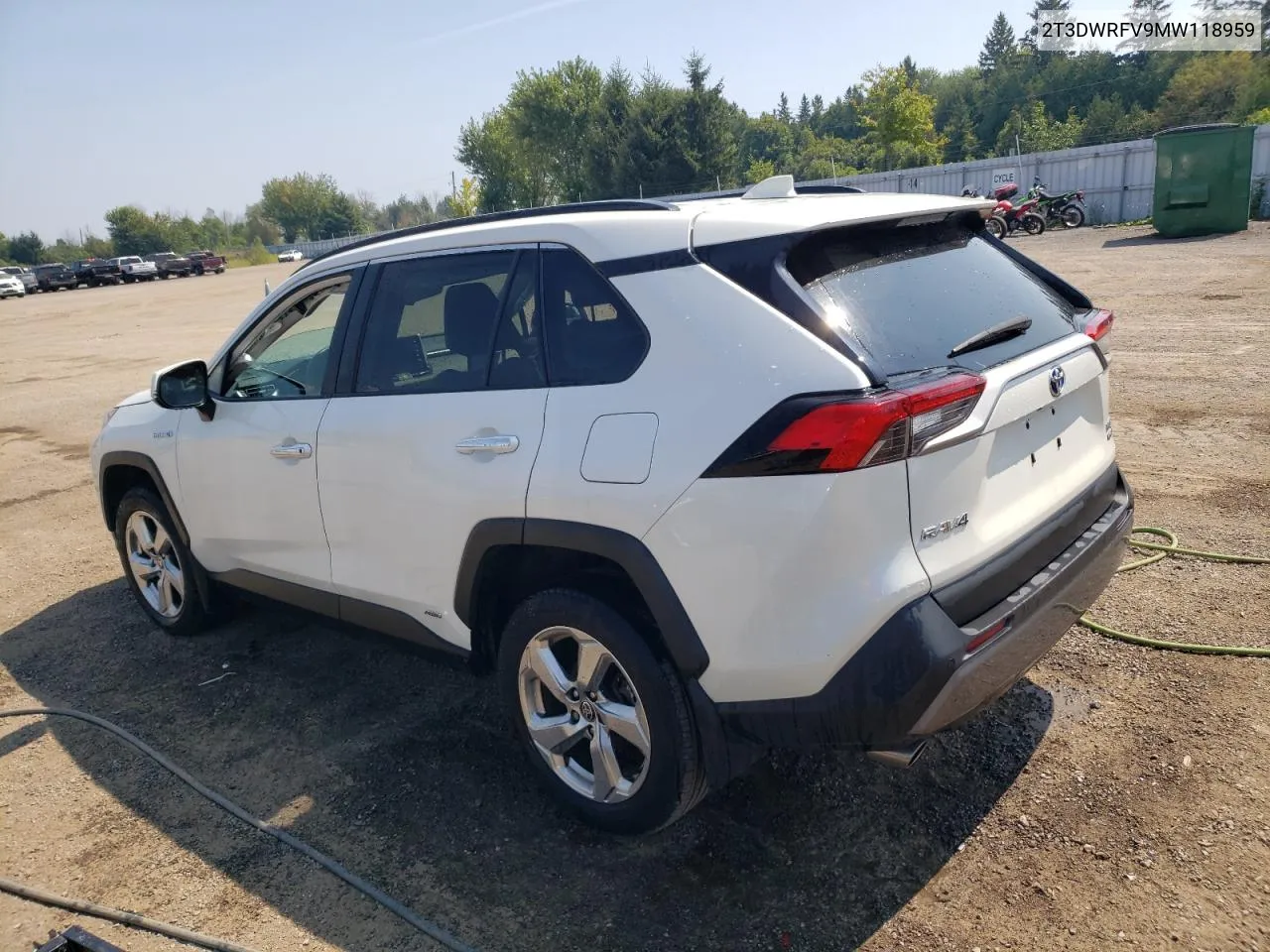 2021 Toyota Rav4 Limited VIN: 2T3DWRFV9MW118959 Lot: 68986004