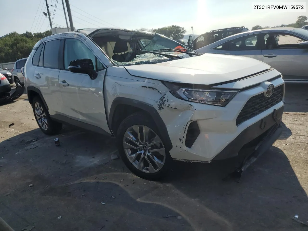 2021 Toyota Rav4 Xle Premium VIN: 2T3C1RFV0MW159572 Lot: 69302034