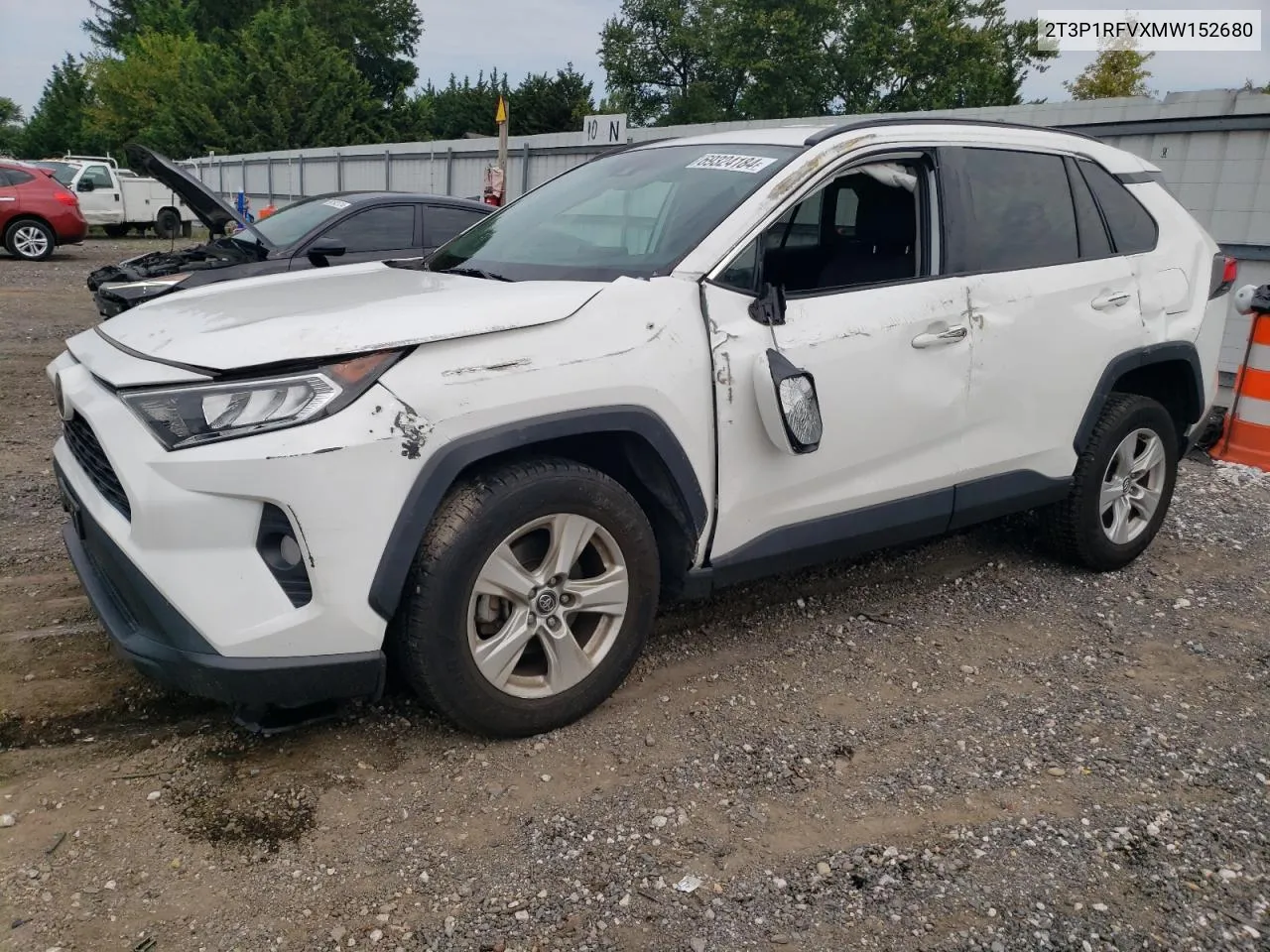 2021 Toyota Rav4 Xle VIN: 2T3P1RFVXMW152680 Lot: 69324184