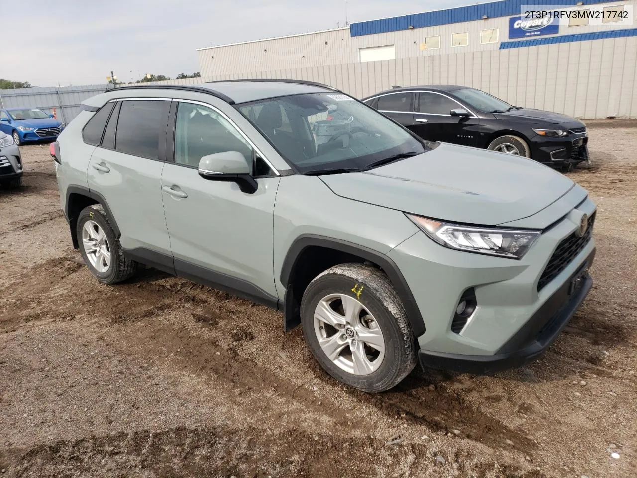 2021 Toyota Rav4 Xle VIN: 2T3P1RFV3MW217742 Lot: 69581434