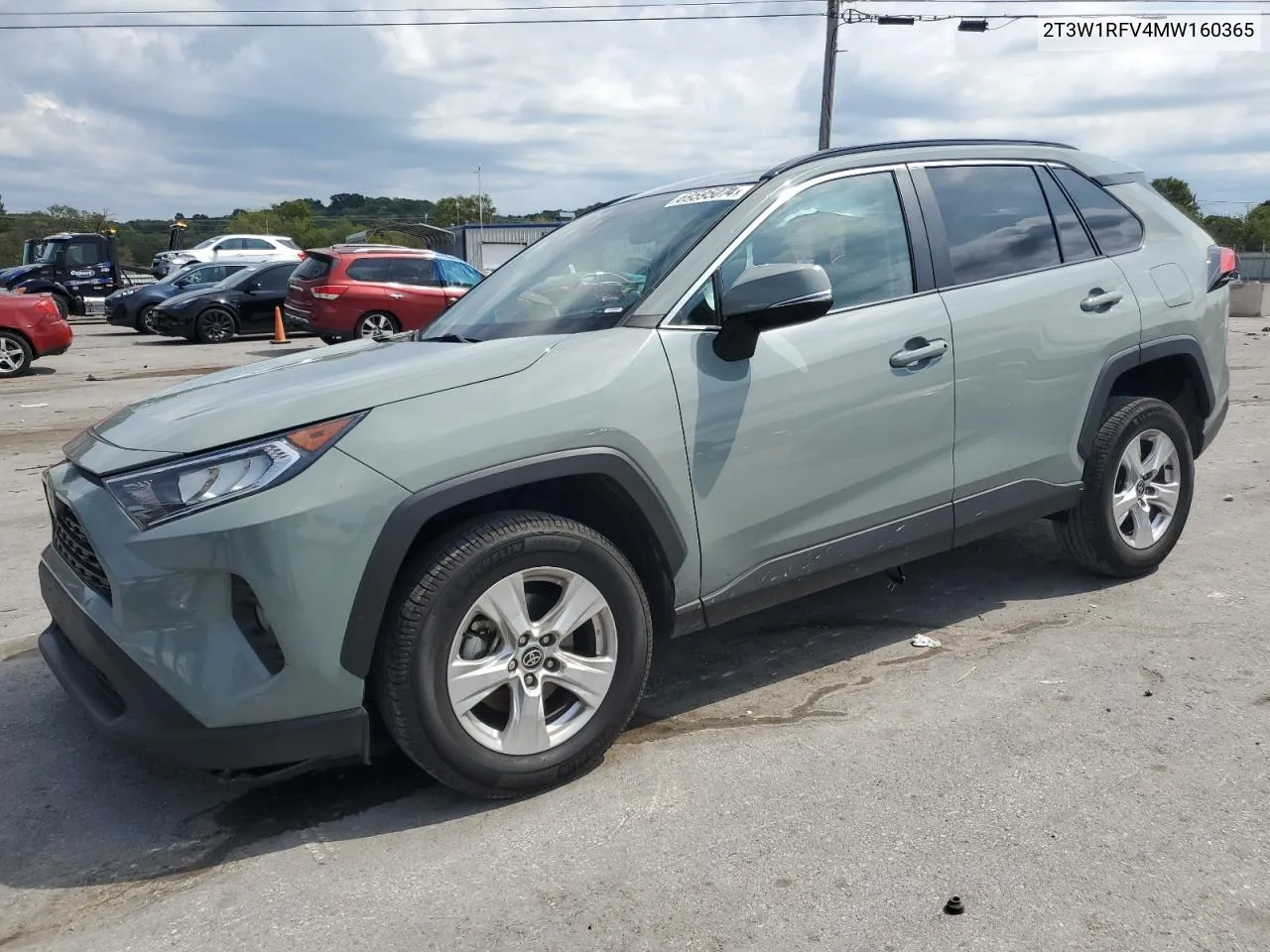 2021 Toyota Rav4 Xle VIN: 2T3W1RFV4MW160365 Lot: 69595074