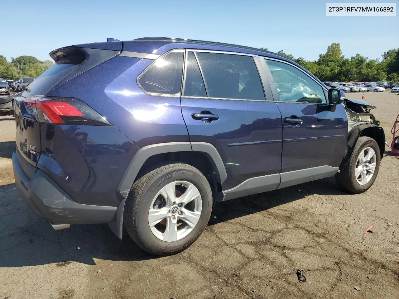 2021 Toyota Rav4 Xle VIN: 2T3P1RFV7MW166892 Lot: 69795744