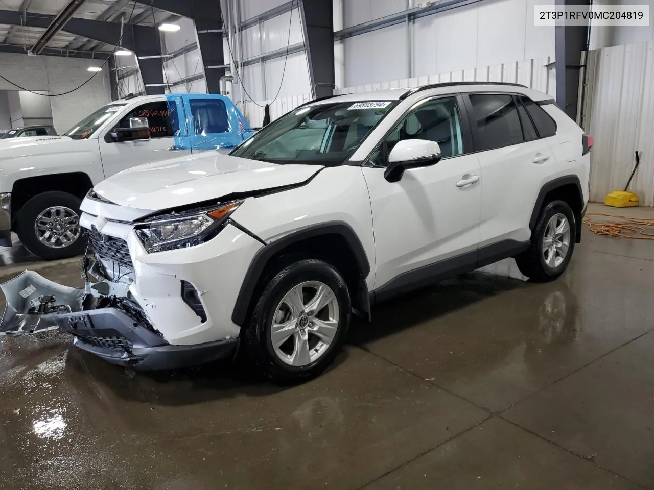 2T3P1RFV0MC204819 2021 Toyota Rav4 Xle