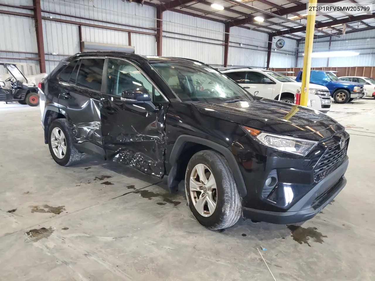 2T3P1RFV5MW205799 2021 Toyota Rav4 Xle