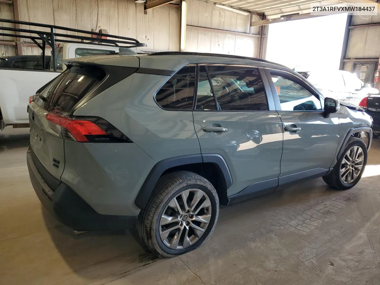 2021 Toyota Rav4 Xle Premium VIN: 2T3A1RFVXMW184437 Lot: 70044954