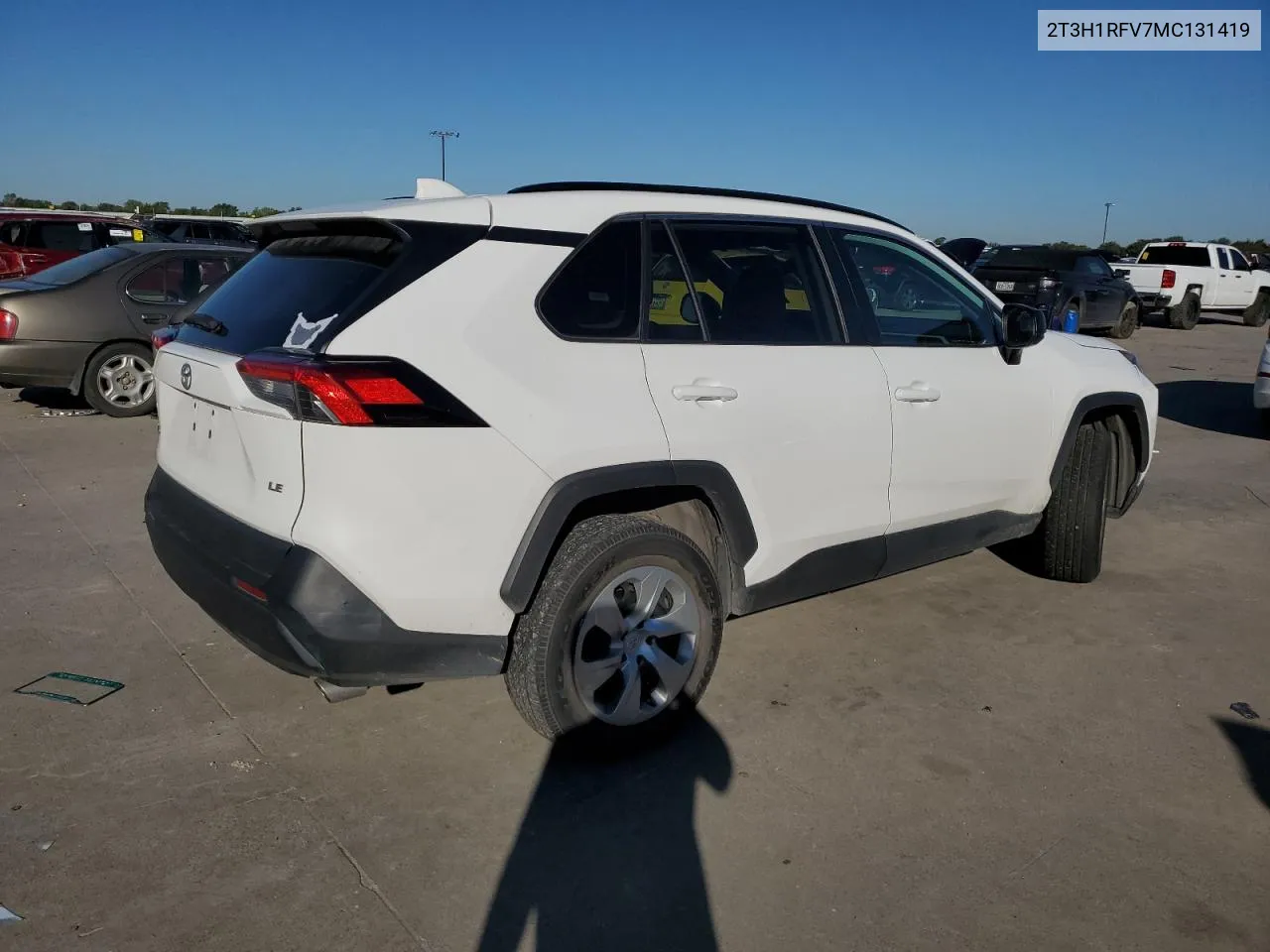 2021 Toyota Rav4 Le VIN: 2T3H1RFV7MC131419 Lot: 70060754