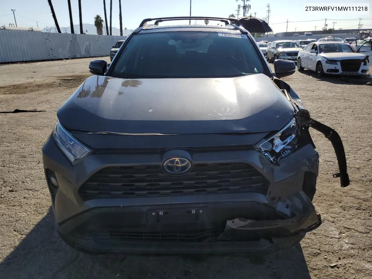 2021 Toyota Rav4 Xle VIN: 2T3RWRFV1MW111218 Lot: 70089484