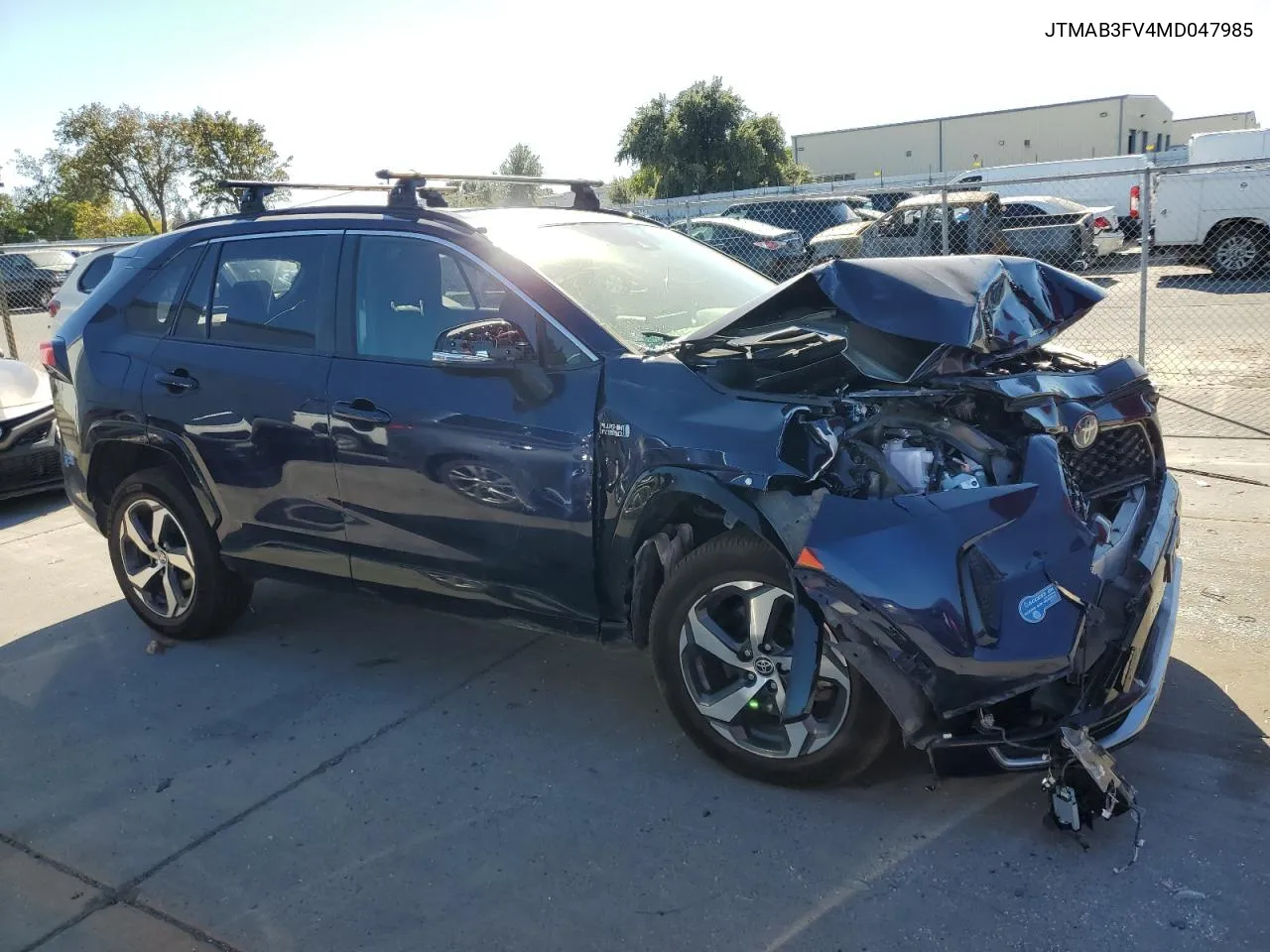 2021 Toyota Rav4 Prime Se VIN: JTMAB3FV4MD047985 Lot: 70228354