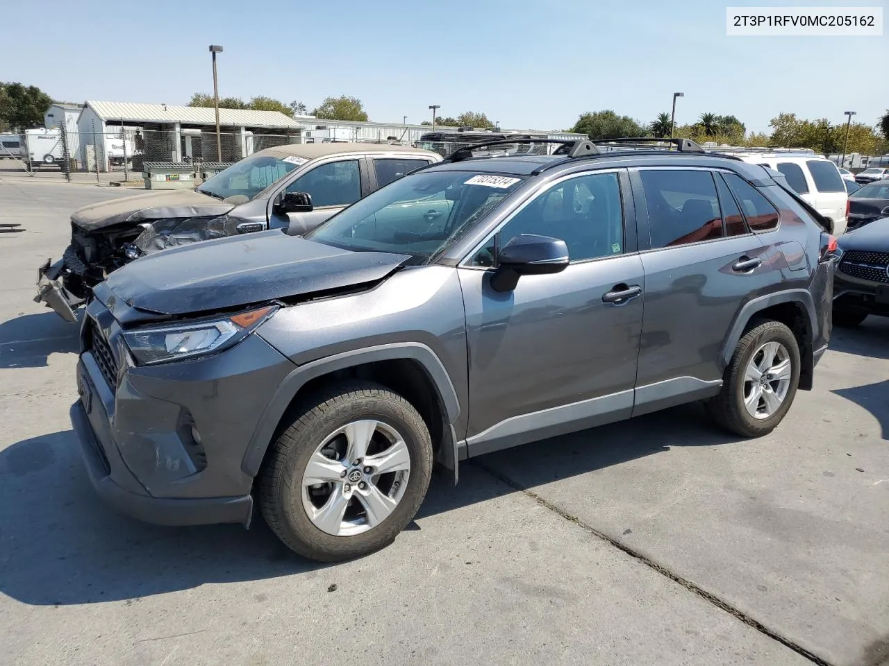 2021 Toyota Rav4 Xle VIN: 2T3P1RFV0MC205162 Lot: 70315314