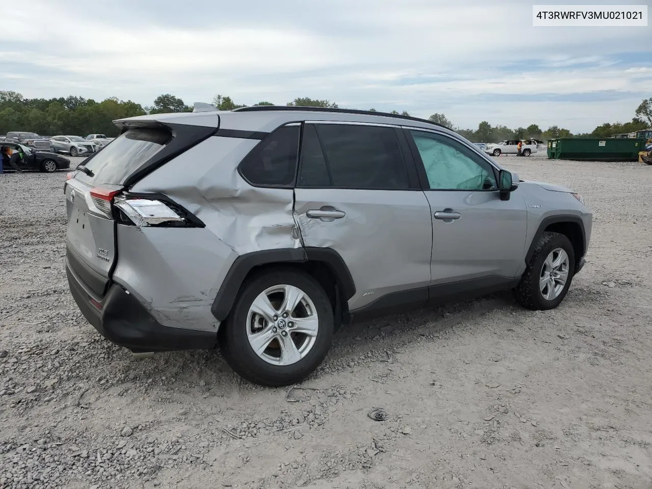 2021 Toyota Rav4 Xle VIN: 4T3RWRFV3MU021021 Lot: 70322514