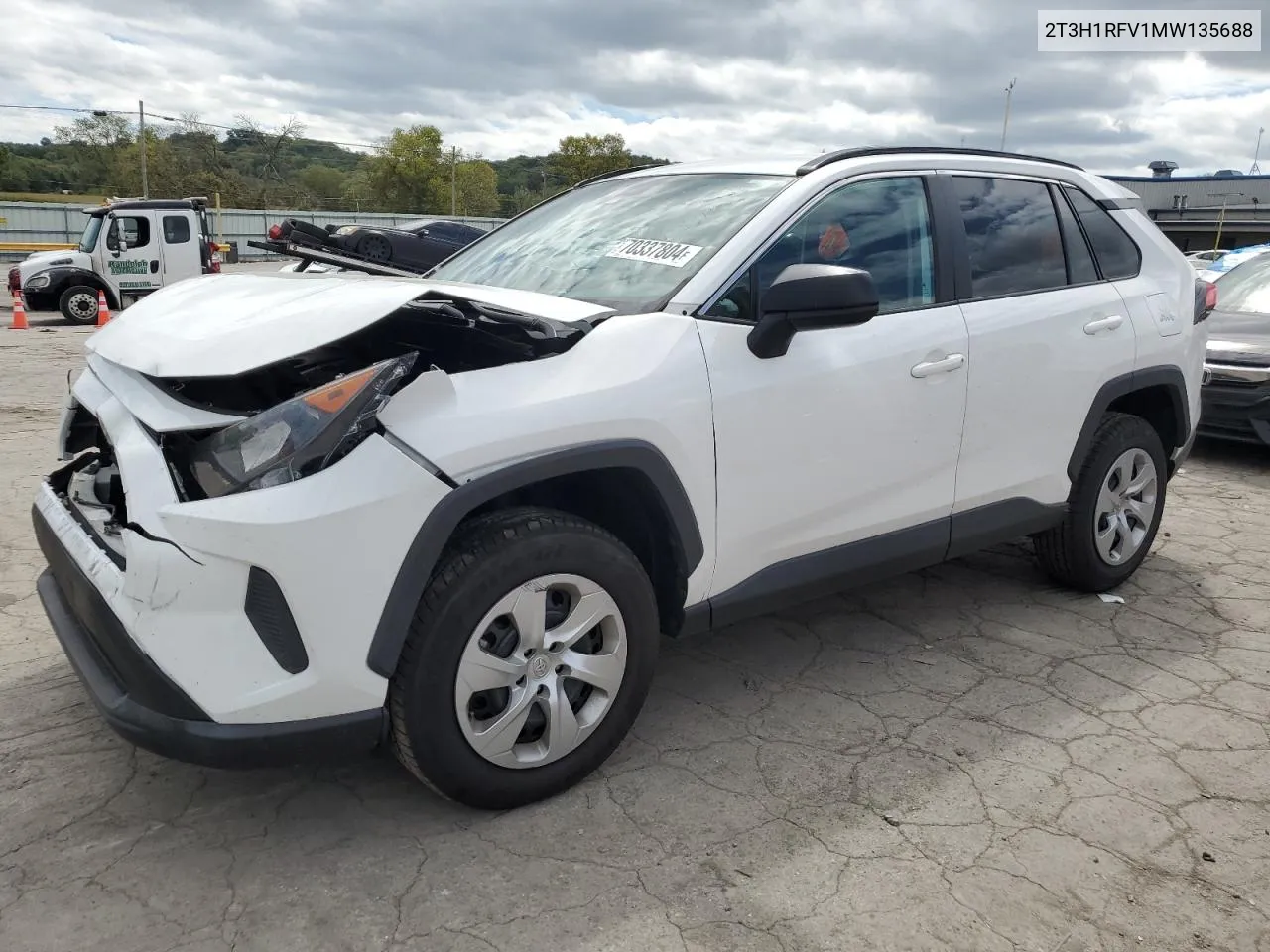 2T3H1RFV1MW135688 2021 Toyota Rav4 Le