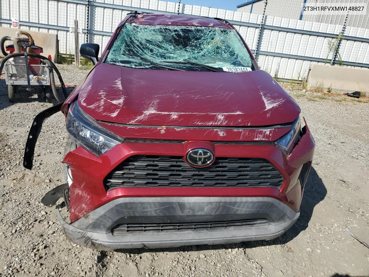 2T3H1RFVXMW148827 2021 Toyota Rav4 Le