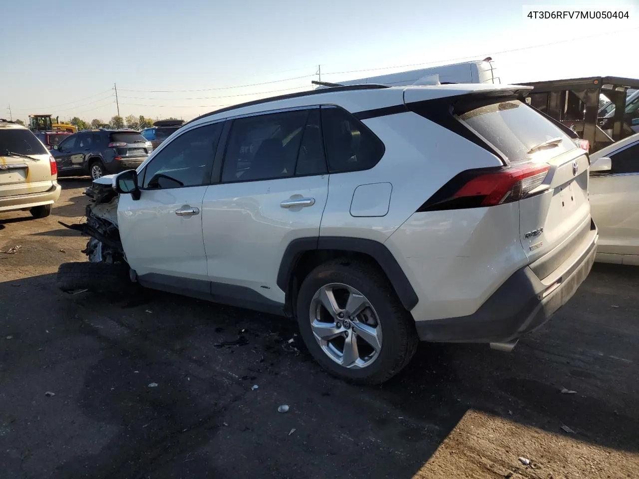 2021 Toyota Rav4 Limited VIN: 4T3D6RFV7MU050404 Lot: 70387424