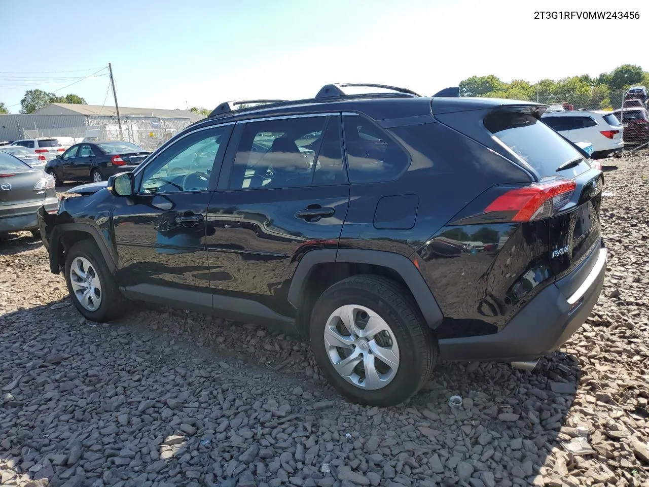 2021 Toyota Rav4 Le VIN: 2T3G1RFV0MW243456 Lot: 70394244