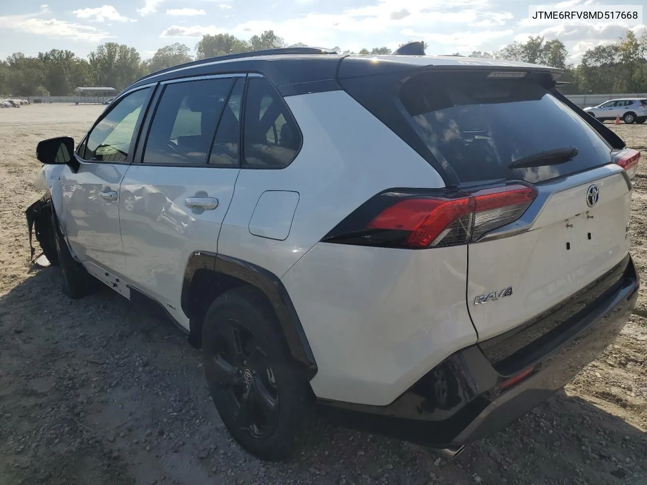 2021 Toyota Rav4 Xse VIN: JTME6RFV8MD517668 Lot: 70604644