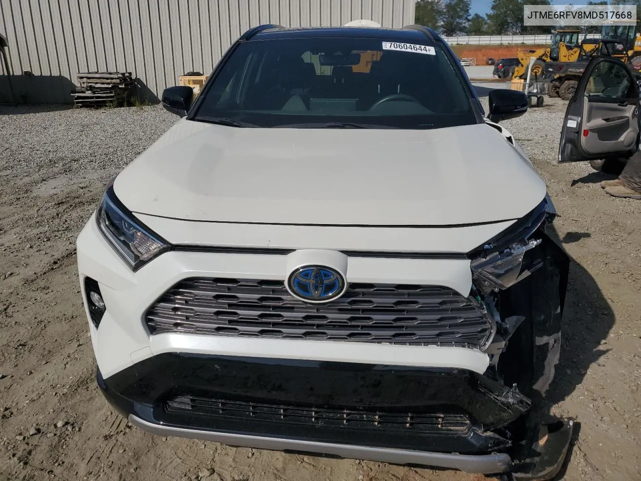 2021 Toyota Rav4 Xse VIN: JTME6RFV8MD517668 Lot: 70604644