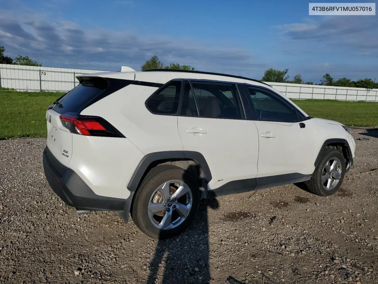 2021 Toyota Rav4 Xle Premium VIN: 4T3B6RFV1MU057016 Lot: 70638364