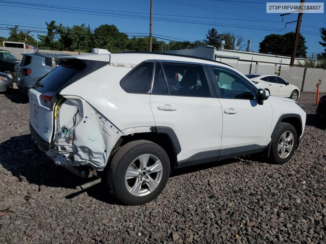 2T3P1RFV4MC183327 2021 Toyota Rav4 Xle