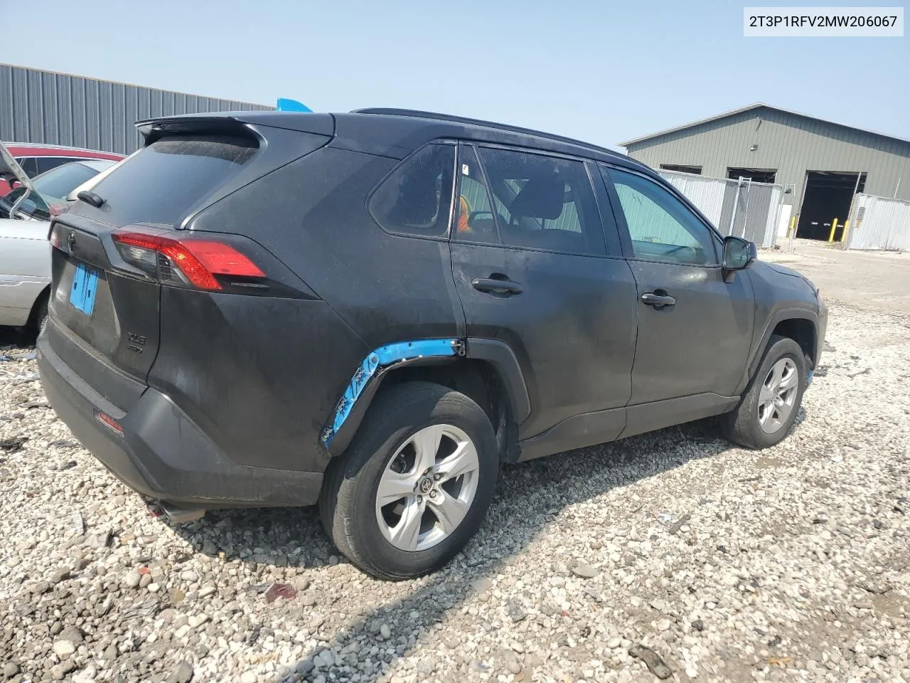 2021 Toyota Rav4 Xle VIN: 2T3P1RFV2MW206067 Lot: 70792504