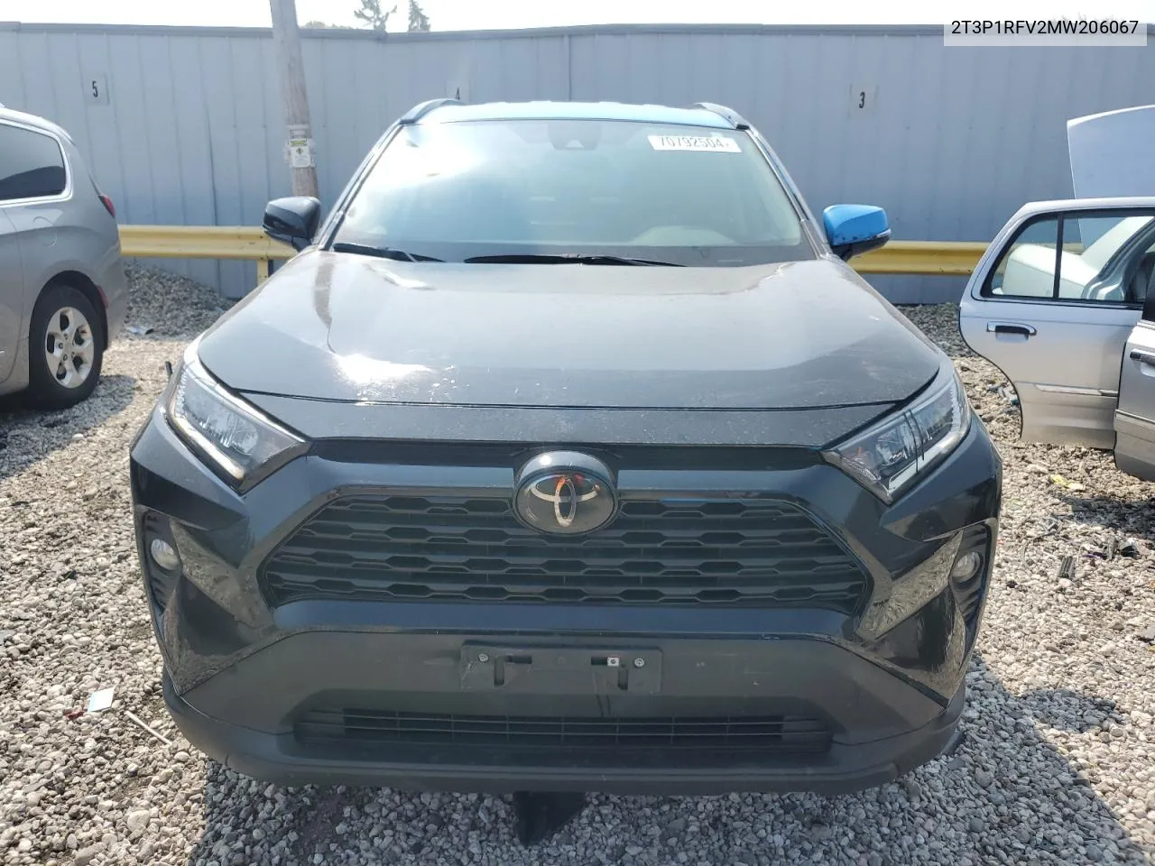 2T3P1RFV2MW206067 2021 Toyota Rav4 Xle