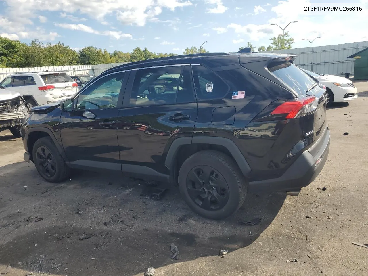 2021 Toyota Rav4 Le VIN: 2T3F1RFV9MC256316 Lot: 70848074