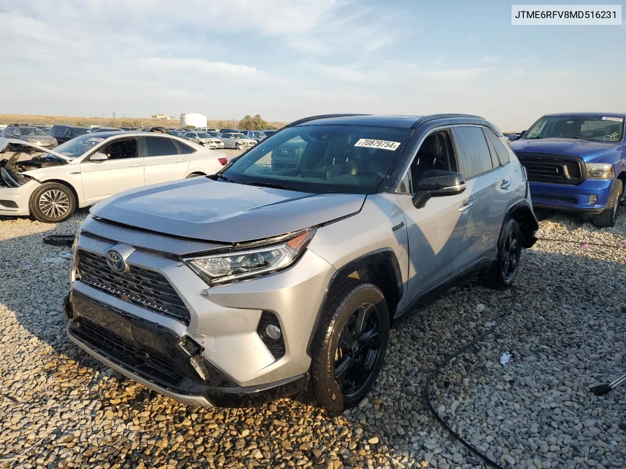 JTME6RFV8MD516231 2021 Toyota Rav4 Xse