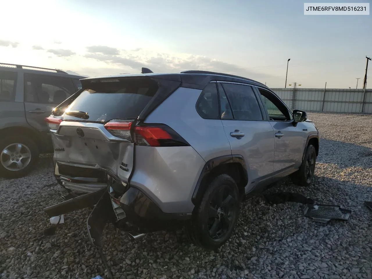 2021 Toyota Rav4 Xse VIN: JTME6RFV8MD516231 Lot: 70879754