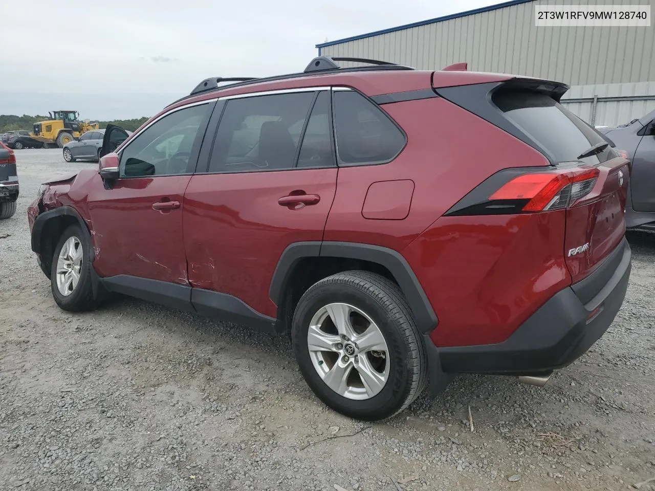 2021 Toyota Rav4 Xle VIN: 2T3W1RFV9MW128740 Lot: 70894514