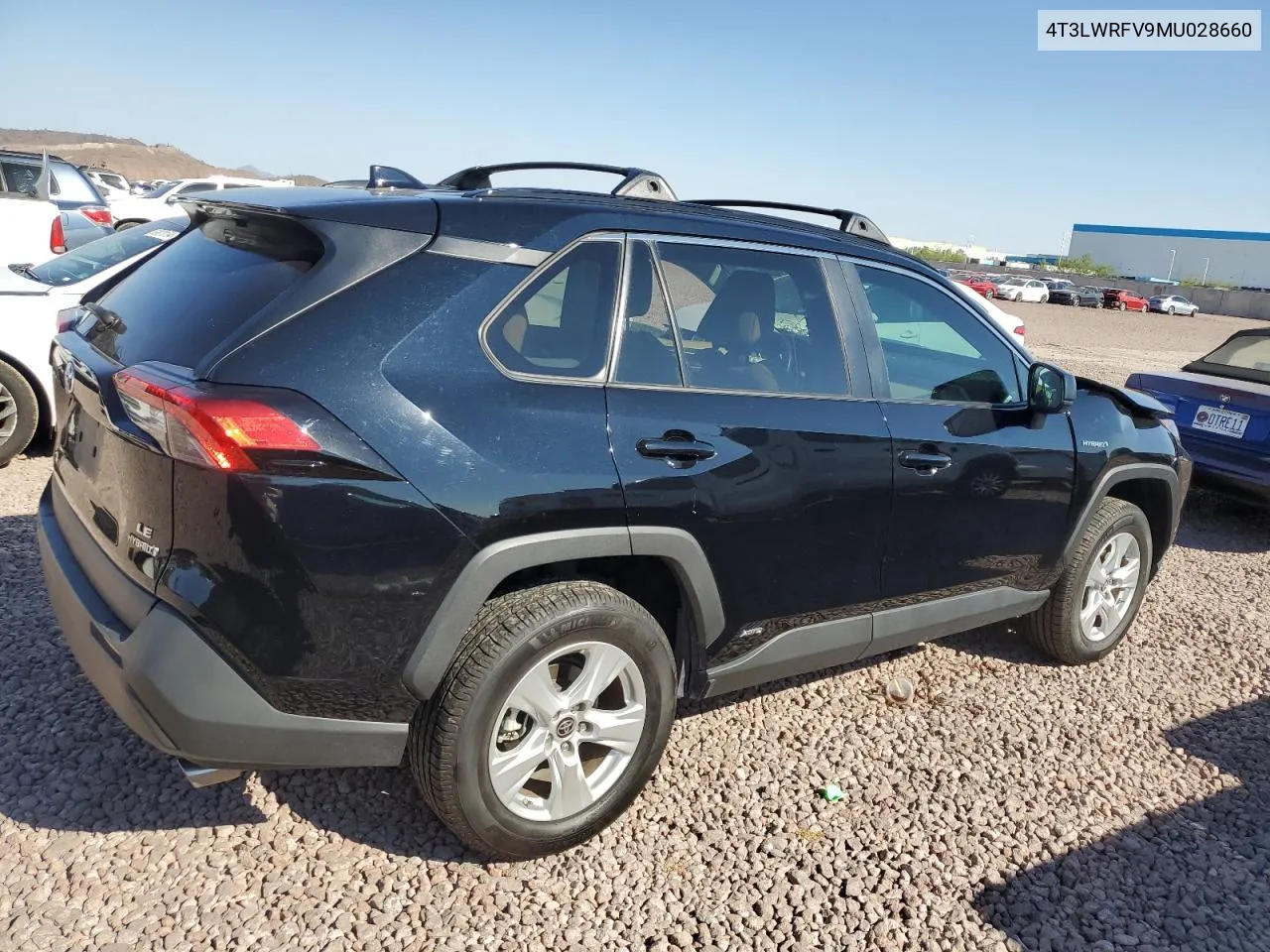 2021 Toyota Rav4 Le VIN: 4T3LWRFV9MU028660 Lot: 70922334