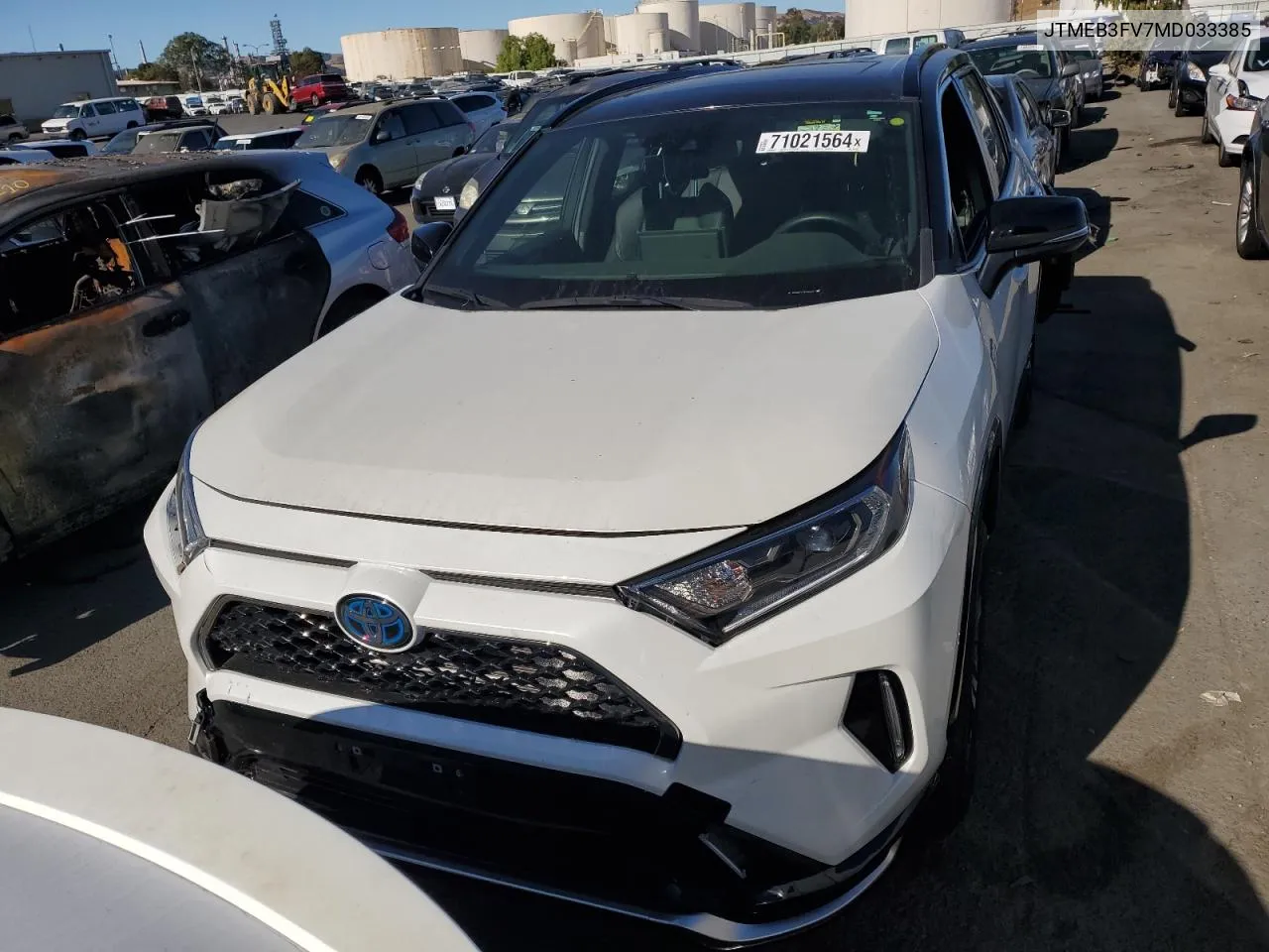 2021 Toyota Rav4 Prime Xse VIN: JTMEB3FV7MD033385 Lot: 71021564