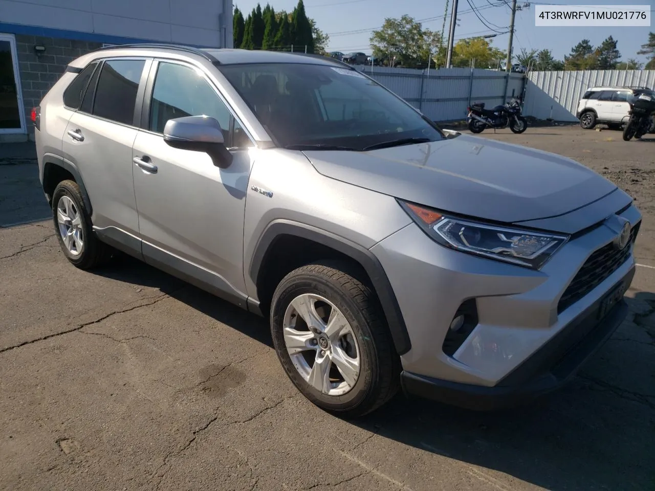 4T3RWRFV1MU021776 2021 Toyota Rav4 Xle