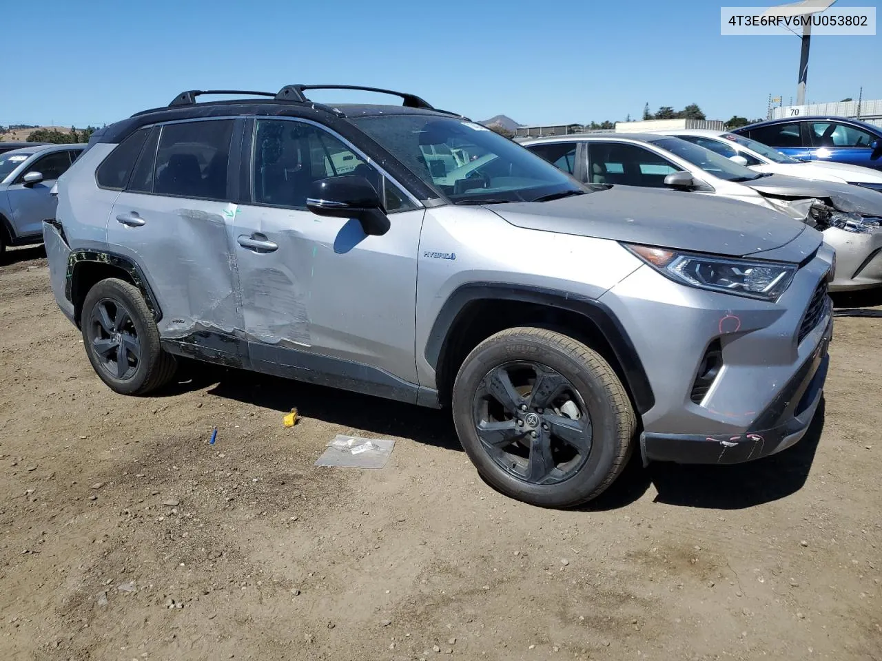 2021 Toyota Rav4 Xse VIN: 4T3E6RFV6MU053802 Lot: 71044024