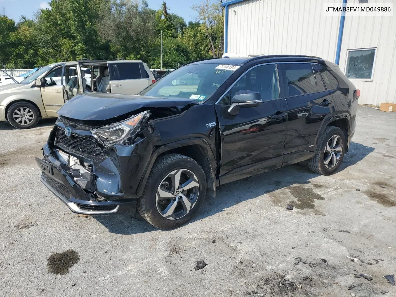 2021 Toyota Rav4 Prime Se VIN: JTMAB3FV1MD049886 Lot: 71196194