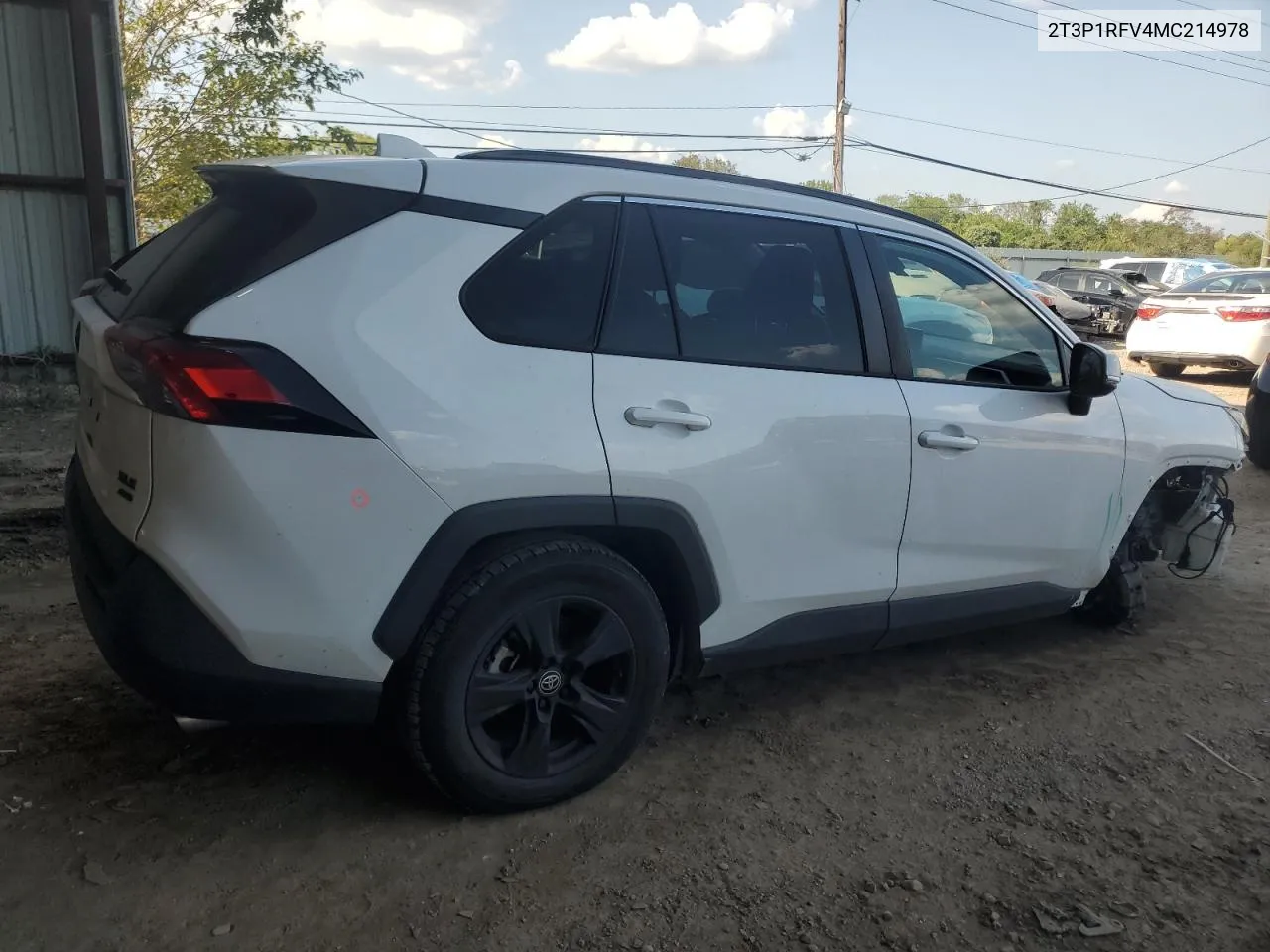 2021 Toyota Rav4 Xle VIN: 2T3P1RFV4MC214978 Lot: 71201144