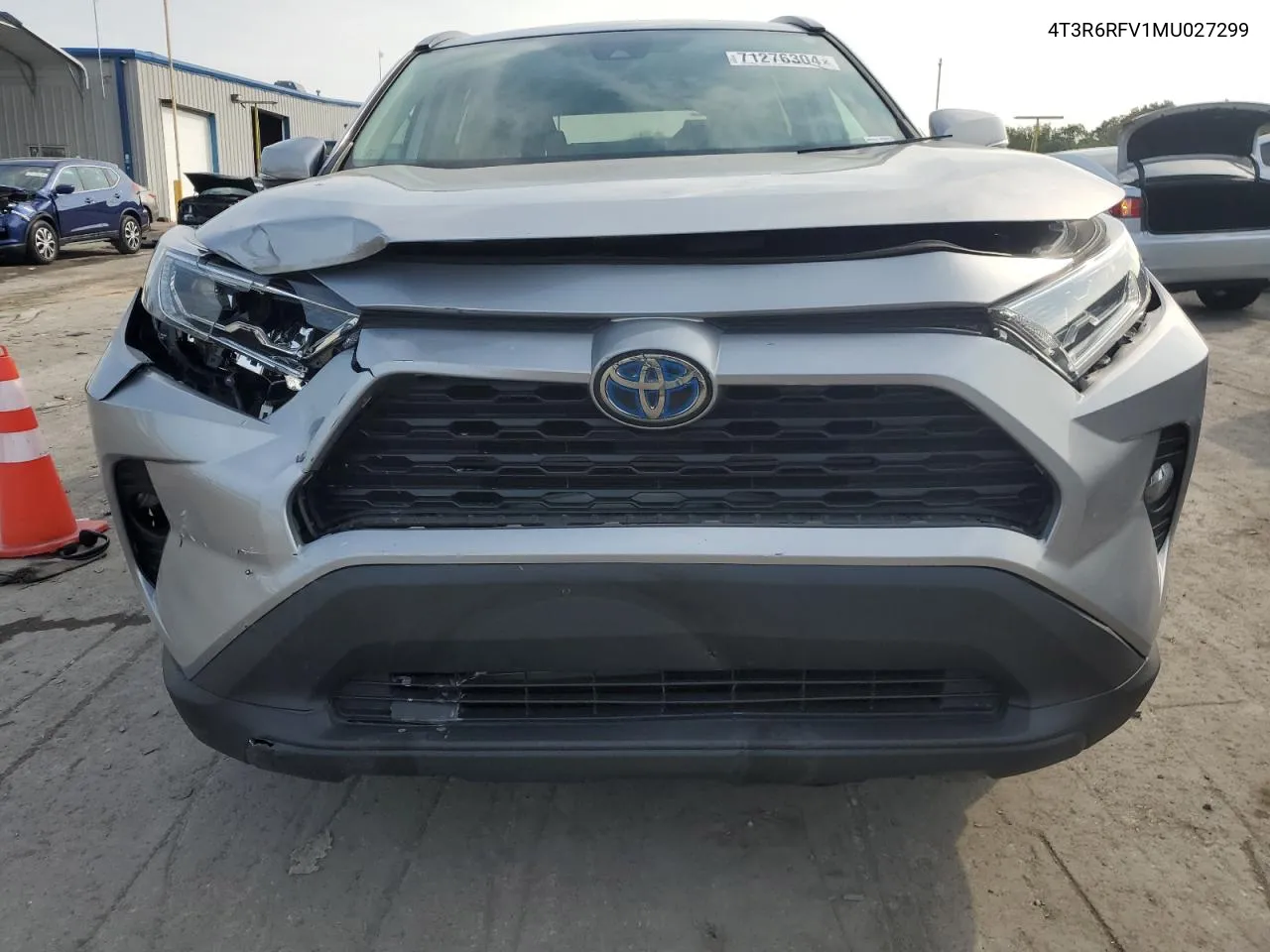 2021 Toyota Rav4 Xle VIN: 4T3R6RFV1MU027299 Lot: 71276304