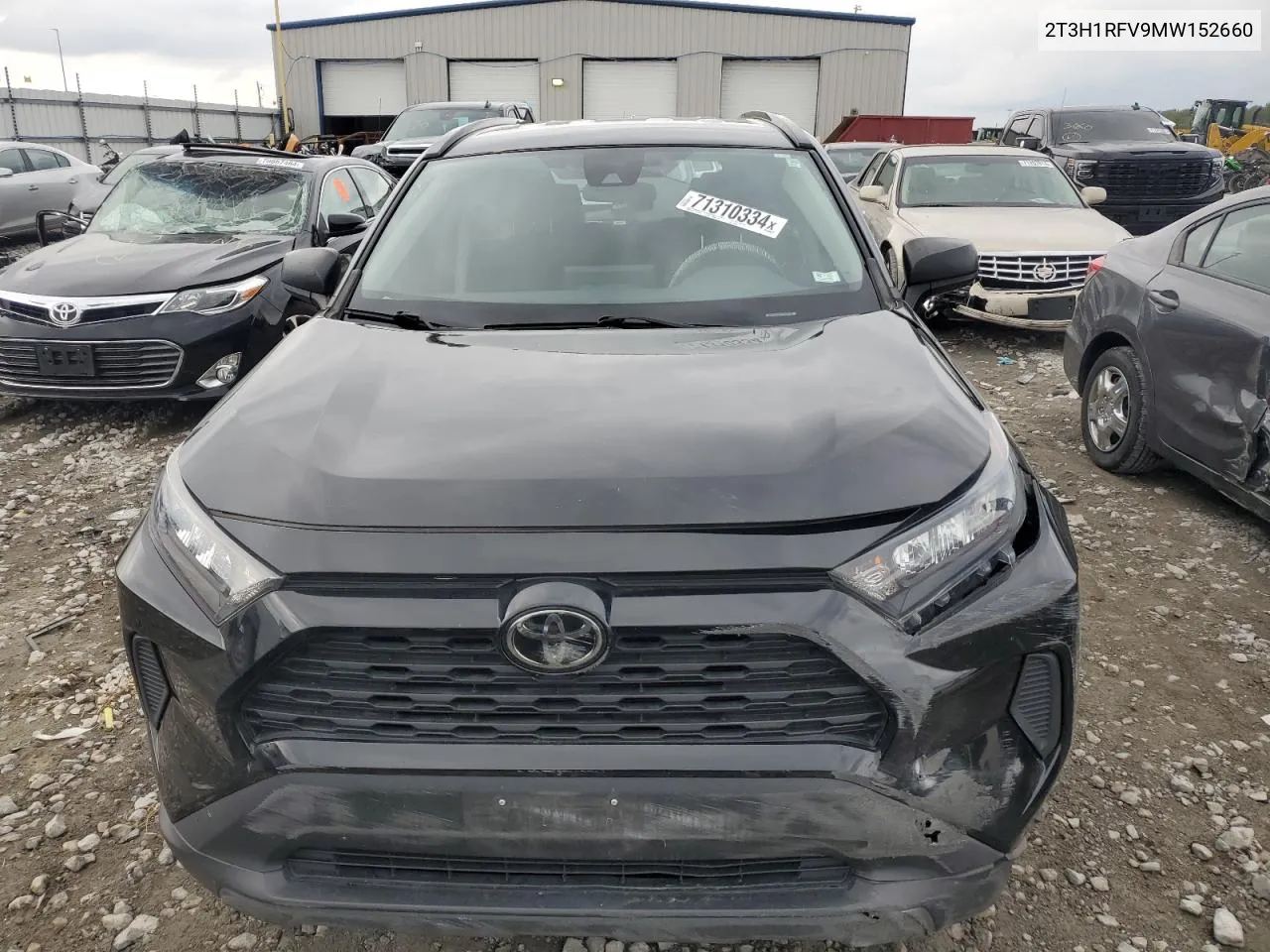 2T3H1RFV9MW152660 2021 Toyota Rav4 Le