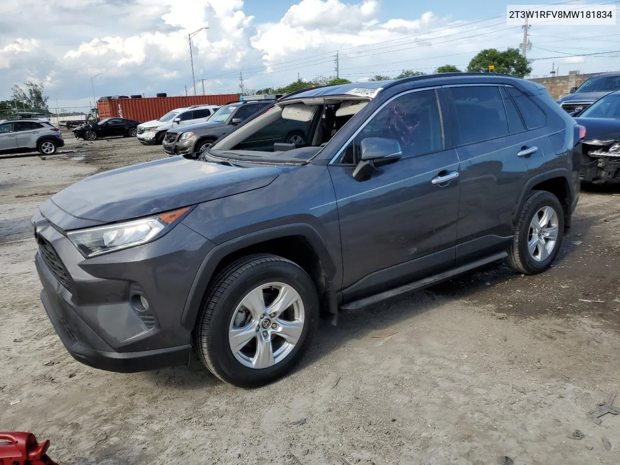 2021 Toyota Rav4 Xle VIN: 2T3W1RFV8MW181834 Lot: 71339724