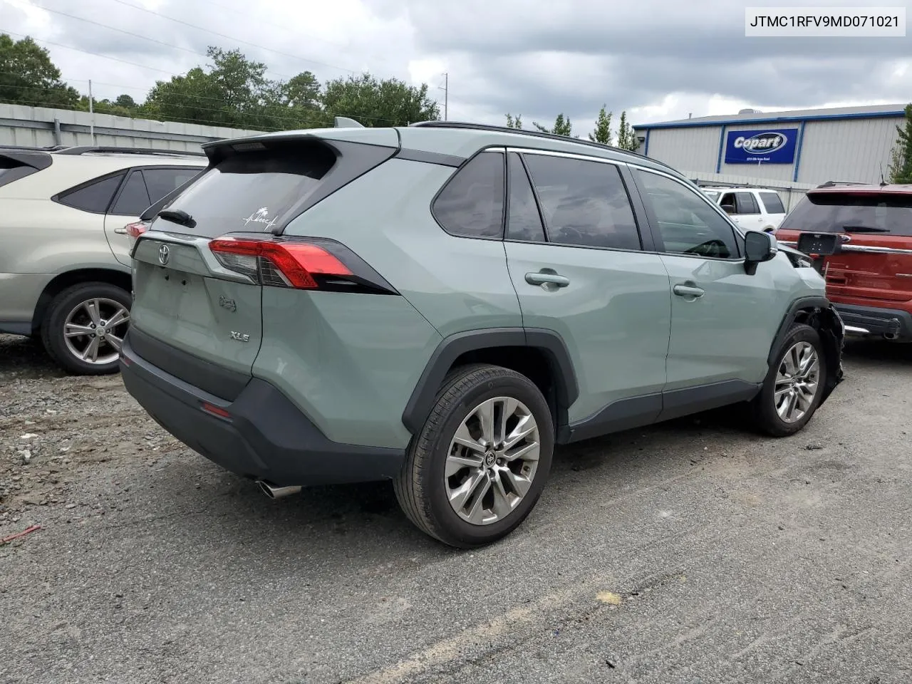 2021 Toyota Rav4 Xle Premium VIN: JTMC1RFV9MD071021 Lot: 71407934