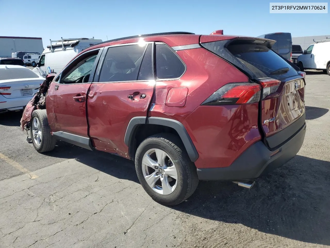 2021 Toyota Rav4 Xle VIN: 2T3P1RFV2MW170624 Lot: 71503934