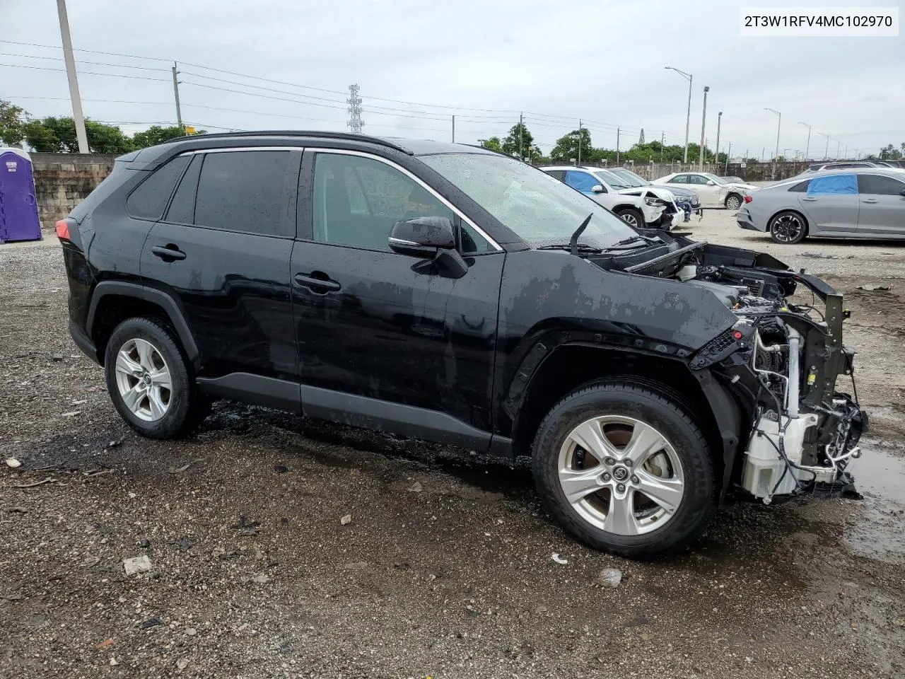 2021 Toyota Rav4 Xle VIN: 2T3W1RFV4MC102970 Lot: 71590364