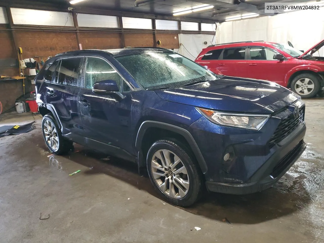 2021 Toyota Rav4 Xle Premium VIN: 2T3A1RFV8MW204832 Lot: 71662544