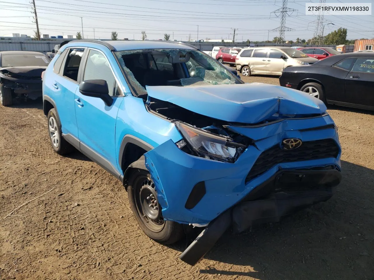 2021 Toyota Rav4 Le VIN: 2T3F1RFVXMW198330 Lot: 71665204