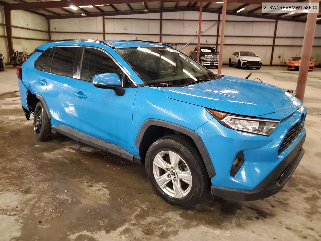 2021 Toyota Rav4 Xle VIN: 2T3W1RFV8MW158604 Lot: 71683314