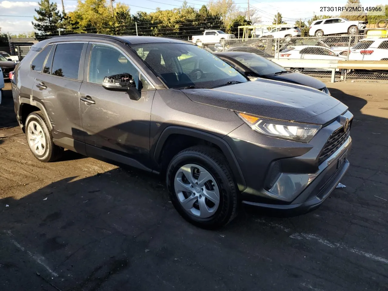 2021 Toyota Rav4 Le VIN: 2T3G1RFV2MC145966 Lot: 71758224