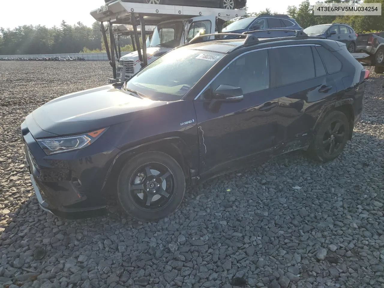 2021 Toyota Rav4 Xse VIN: 4T3E6RFV5MU034254 Lot: 71802894