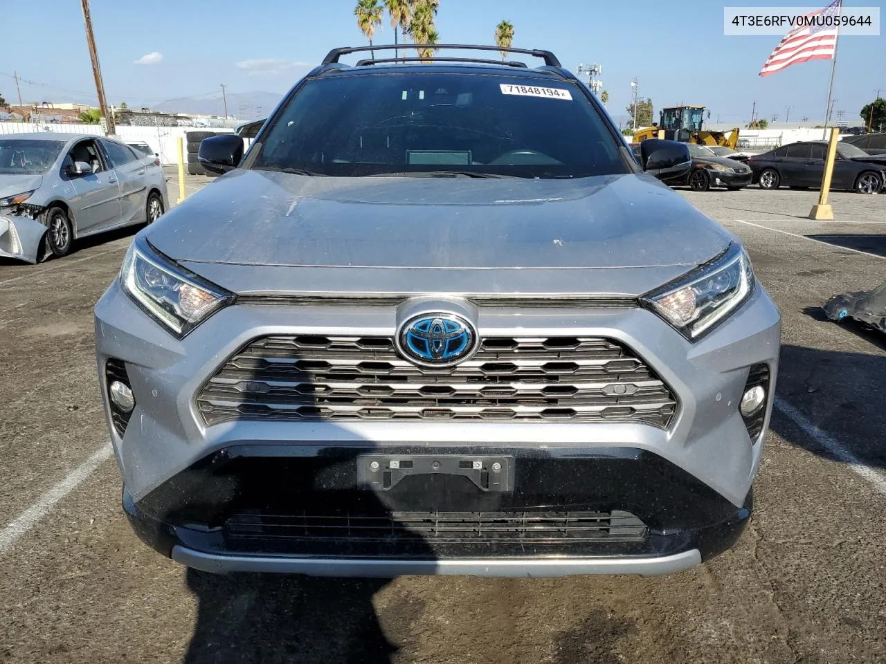 2021 Toyota Rav4 Xse VIN: 4T3E6RFV0MU059644 Lot: 71848194