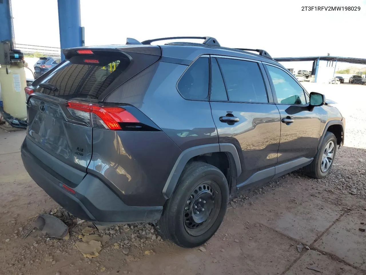 2021 Toyota Rav4 Le VIN: 2T3F1RFV2MW198029 Lot: 71853194