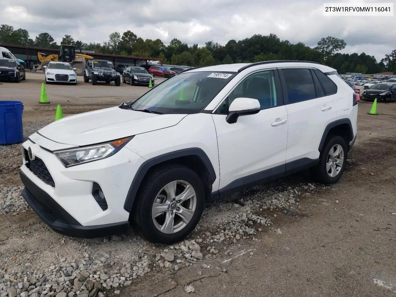 2021 Toyota Rav4 Xle VIN: 2T3W1RFV0MW116041 Lot: 71981714