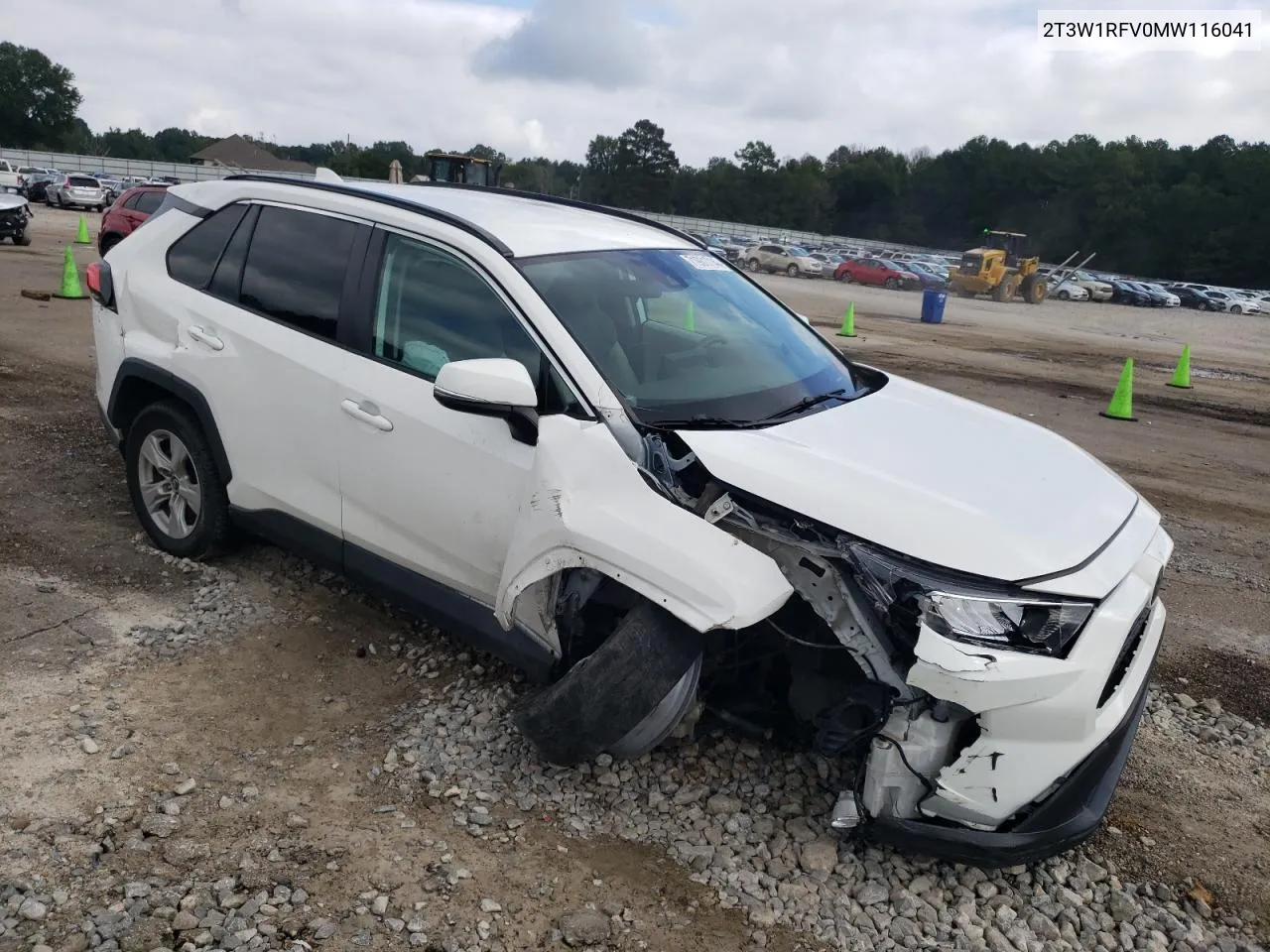 2021 Toyota Rav4 Xle VIN: 2T3W1RFV0MW116041 Lot: 71981714